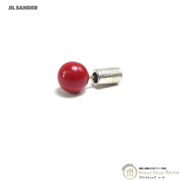 楽天市場】ジルサンダー （JIL SANDER） ラージ シルバー ピアス 