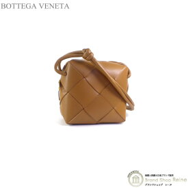 ボッテガ ヴェネタ （BOTTEGA VENETA） ミニ カセット カメラバッグ ショルダー バッグ 701915 キャメル【新品】