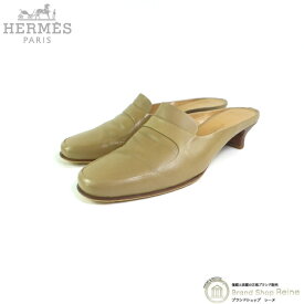 エルメス （HERMES） ヴィンテージ ミュール サンダル シューズ 靴 ＃36.5 ベージュ【中古】