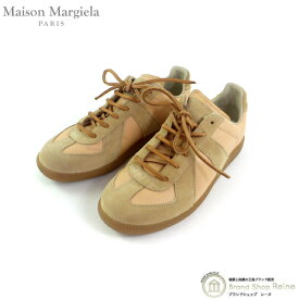 メゾン マルジェラ （Maison Margiela） レプリカ ジャーマントレーナー スニーカー シューズ S57WS0408 ブロンズ #37 1/2【中古】