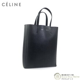 【最大8,000円OFFクーポンで値引き！】セリーヌ （CELINE） SMALL VERTICAL スモール バーティカル カバ 2way ハンド ショルダー トート バッグ 17618 旧ロゴ BLACK【中古】