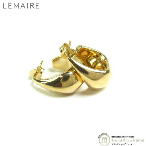�y2,000�~OFF�N�[�|���ł����I�z�����[�� �iLemaire�j CURVED MINI DROP �s�A�X �S�[���h �����p AC278�y�V�i�z
