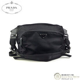 【2,000円OFFクーポンで値引き！】プラダ （PRADA） ナイロン ボディバッグ ショルダーバッグ ウエストポーチ ベルトバッグ 2VH021 NERO【美品】 中古