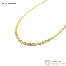 トムウッド （TOM WOOD） アンカーチェーン ゴールド ネックレス Anker Chain Gold 20.5インチ Ag925/9KGD NM0130NA01S925-9K【新品】