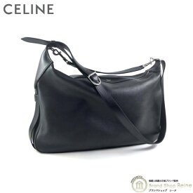 セリーヌ （CELINE） ラージ ロミー サプルカーフ ハンド ショルダー バッグ 11177 ブラック【中古】