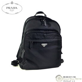 【2,000円OFFクーポンで値引き！】プラダ （PRADA） Re-Nylon サフィアーノ バックパック リュック 2VZ048 NERO メンズ【新品同様】 中古