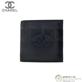 シャネル （CHANEL） ニュートラベルライン 二つ折り 財布 A13507 ブラック ヴィンテージ品【未使用品】 中古