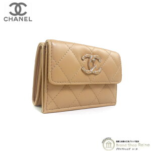 シャネル(CHANEL) ラムスキン 三つ折り財布 | 通販・人気ランキング  