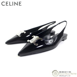 �Z���[�k �iCELINE�j �A���} �g���I���t �X�����O�o�b�N �t���b�g �X���b�|�� �T���_�� �V���[�Y �|�C���e�b�h�g�D �C 35801 ��38.5 �u���b�N�y�V�i�z