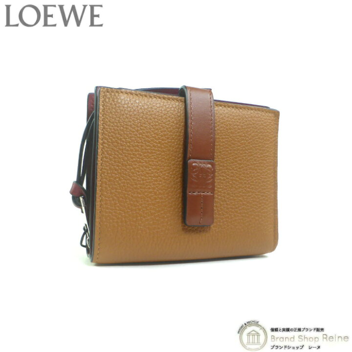 楽天市場】ロエベ （LOEWE） コンパクト ジップ ウォレット 二つ折り 