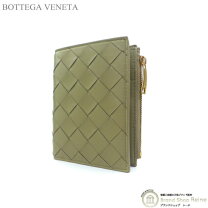 楽天市場】ボッテガヴェネタ 二つ折り財布（カラーカーキグリーン  