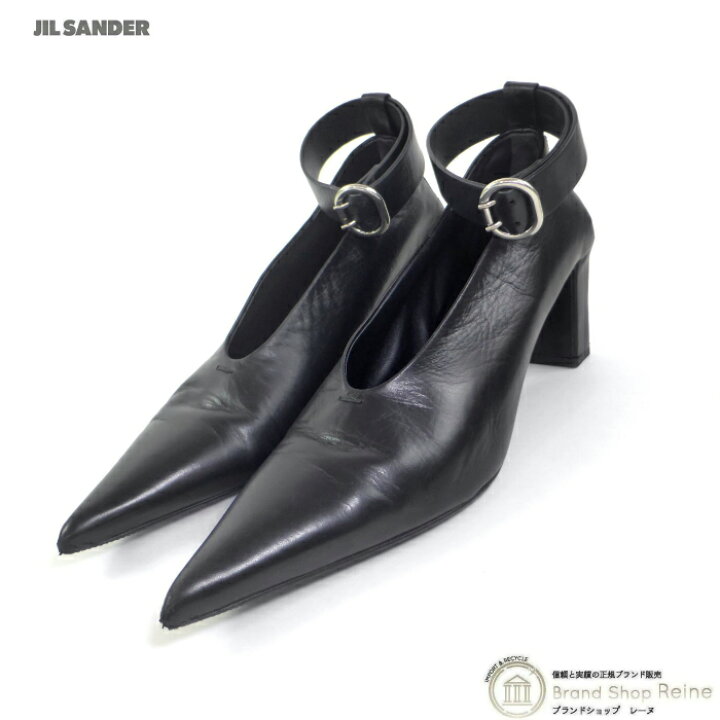 楽天市場】ジルサンダー （JIL SANDER） レザー ストラップ パンプス 