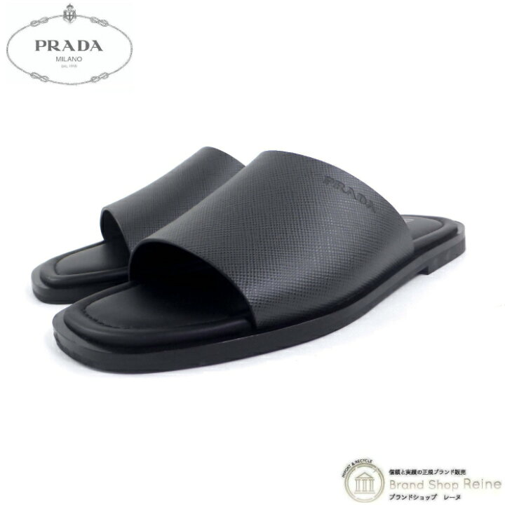 楽天市場】プラダ （PRADA） サフィアーノ レザー サンダル 2X3017 靴 