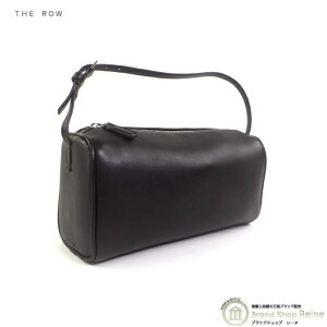 �y2,000�~OFF�N�[�|���ł����I�z�U�E���E �iThe Row�j 90s Bag �g�b�v�n���h�� �n���h�o�b�O �i�b�p���U�[ �_�[�N�u���E�� W1281�y�V�i�z