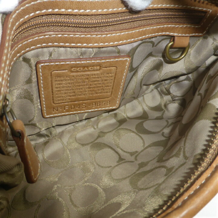 楽天市場】コーチ （COACH） スエード 肩掛け ワンショルダー バッグ 