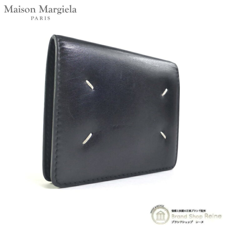 正規品 MaisonMargiela 二つ折り財布 S56UI0140 ブラック 