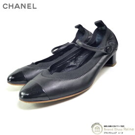 シャネル （CHANEL） ココマーク バレエ シューズ パンプス 靴 #36C ブラック【中古】