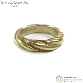 【最大2,000円OFFクーポン！】メゾン マルジェラ （Maison Margiela） トルサード ツイスト タイムレス リング Ag925 指輪 10号 ゴールド SM1UQ0092【中古】