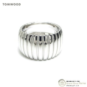 �y2,000�~OFF�N�[�|���ł����I�z�g���E�b�h �iTOM WOOD�j Tubogas Ring Medium �g�D�{�K�X �����O �V���o�[ 925 �w�� #52 12�� 101334�y�V�i�z