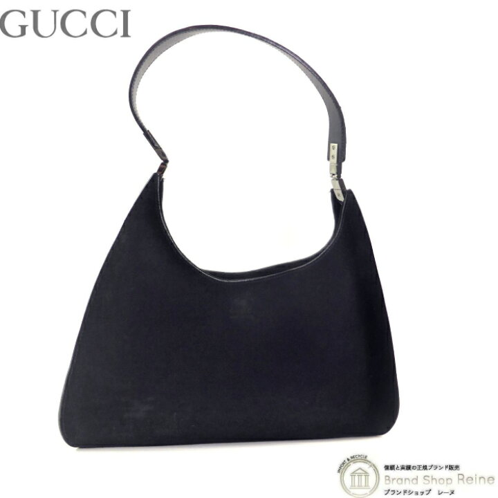 楽天市場】グッチ （GUCCI） スエード セミショルダー バッグ 肩掛け 