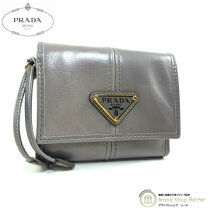 楽天市場】prada 三つ折り 財布（カラーグレー）（バッグ・小物 