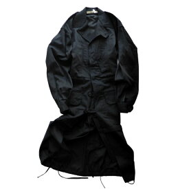 バレンシアガ （BALENCIAGA） コットン 変形 マルチポケット トレンチコート #34 ブラック 124522 ウェア【中古】