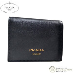 �y2,000�~OFF�N�[�|���ł����I�z�v���_ �iPRADA�j �\�t�g�O���C�����U�[ ���S �R���p�N�g ��܂� ���z 1MV204 NERO�y�V�i�z
