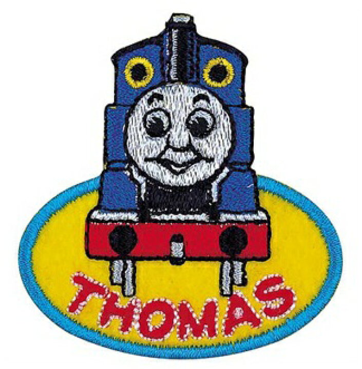 楽天市場 1枚 アイロンワッペン トーマス ししゅうワッペン きかんしゃトーマスとなかまたち シリーズ オリムパス製 アンティーク手芸 レネット