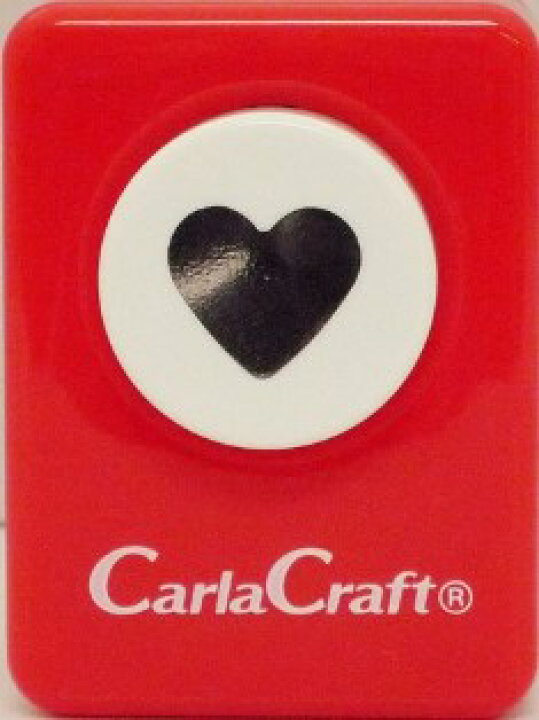 楽天市場 取寄品 クラフトパンチ Carla Craft ハート 手紙やカードのワンポイント スクラップブッキング型抜きパンチング 紙をはさんで押すだけ メール便不可 アンティーク手芸 レネット