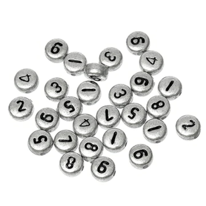 楽天市場 No ナンバー数字ビーズ500個アクリルビーズ シルバー系色 ビーズ製作ハンドメイドアクセサリーに手芸材料7mm アンティーク手芸 レネット 楽天市場 No ナンバー数字ビーズ500個アクリルビーズ シルバー系色 ビーズ製作ハンドメイドアクセサリーに手芸材料7mm アンティーク手芸 レネット