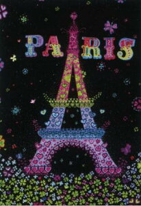 ●取寄品●ポストカード フランス製 10枚セット エッフェル塔PARISパリ デザインメッセージカード 105X148mm