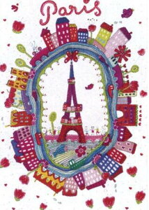 i|XgJ[h tX 10Zbg GbtFPARISp@fUCbZ[WJ[h 105X148mm