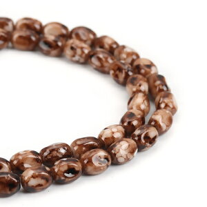 �K���X�r�[�Y��68�@�}�[�u���͗l�ȉ~�`�^�T�C�Y11mm×9mm