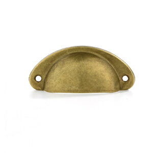 取っ手金具(1個入) DIYパーツハンドル持ち手引き出し金具81mm×35mm