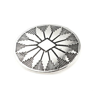 ●取寄品●メタルボタン 30個 アンティーク風デザインボタン25mm×22mm