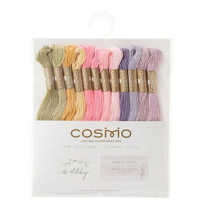 i䂤pPbg@Cosmo Embroidery Thread assorted pack by The Stitchery (Summer Blooms)