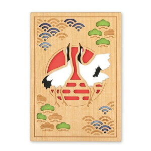 ●取寄品●御朱印帳(千寿鶴)日本製 神社仏閣寺参拝記念ご朱印スタンプ帳ジャバラメモ帳 日本土産Made in Japan