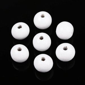 iEbhr[Y(500) zCgJ[12.5x11mm@WOODBEAD؂̃r[YNtgؐr[Y