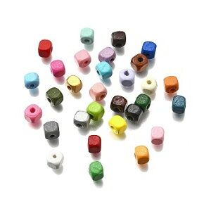 iEbhr[Y(1000) `~bNXJ[6x6mm@WOODBEAD؂̃r[YNtgؐr[Y