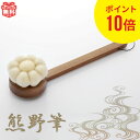 熊野筆 ボディブラシ 花型 ロング 山羊 熊野 高級 体洗いブラシ ギフト プレゼント 熊の筆 風呂 背中 ケア 敏感肌 くまのふで 山羊毛 ブラシ 贈り物 お祝い おしゃれ 化粧筆 結婚祝い 日本製 誕生日プレゼント 熊野化粧筆 G7 広島 クリスマス マツコ＆有吉 かりそめ天国