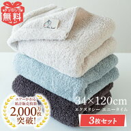 3枚 セット エアーかおる エニータイム エクスタシー XTC タオル 浅野撚糸 バスタオル フェイスタオル 速…
