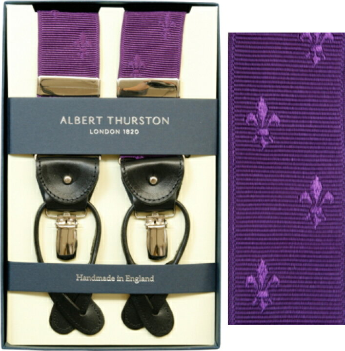 楽天市場】ALBERT THURSTON アルバートサーストン サスペンダー Y型 