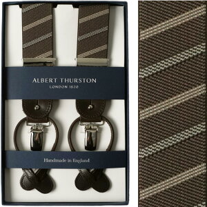 ALBERT THURSTON �A���o�[�g�T�[�X�g�� �T�X�y���_�[ Y�^ �O���[ �X�g���C�v�� �p���� �T�[�X�g�� �u�����h �u���C�V�[�Y 2602-4�y���������z�y�y�M�t_��z