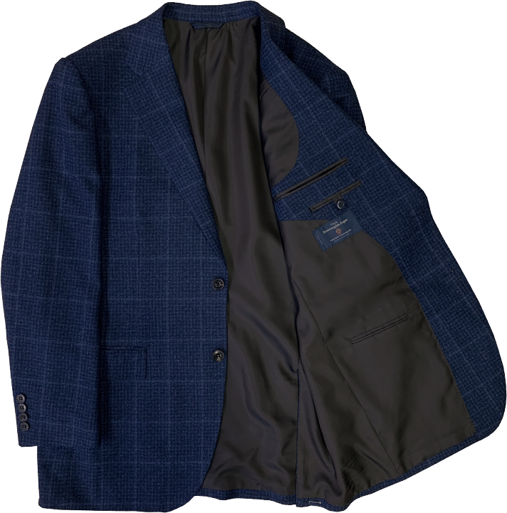 【セール】Ermenegildo Zegna ゼニア カシミアミンク ジャケット Ermenegildo Zegna soft/ゼニア☆3Bウールジャケット48 - メルカリ