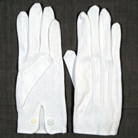 手袋コットンはモーニングコート用の白い手袋です 手袋 綿 白 ホワイト モーニングコート てぶくろ フォーマル メンズ 紳士 男 男性 男性用 c43