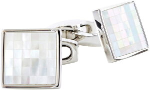 JtX{^ JtNX | L SIMON CARTER TCJ[^[ TCEJ[^[ puh Small Square Chequer MOP Cufflink 259 JtX  L tH[} Y am jp X[c Vc 