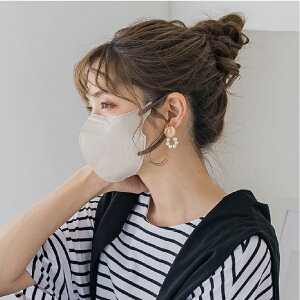 マスク 不織布 5Dマスク 20枚 不織布 立体マスク MASCLUB マスク 不織布マスク 小顔マスク バイカラーマスク 不織布 血色マスク カラー 5D マスク くちばし マスク 小顔 肌に優しい 肌に優しい