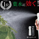 【P2倍】＼50%OFFクーポン／【楽天5冠】 霧吹き 葉水 観葉植物 スプレーボトル 詰替容器 アトマイザー ミスト スプレ…