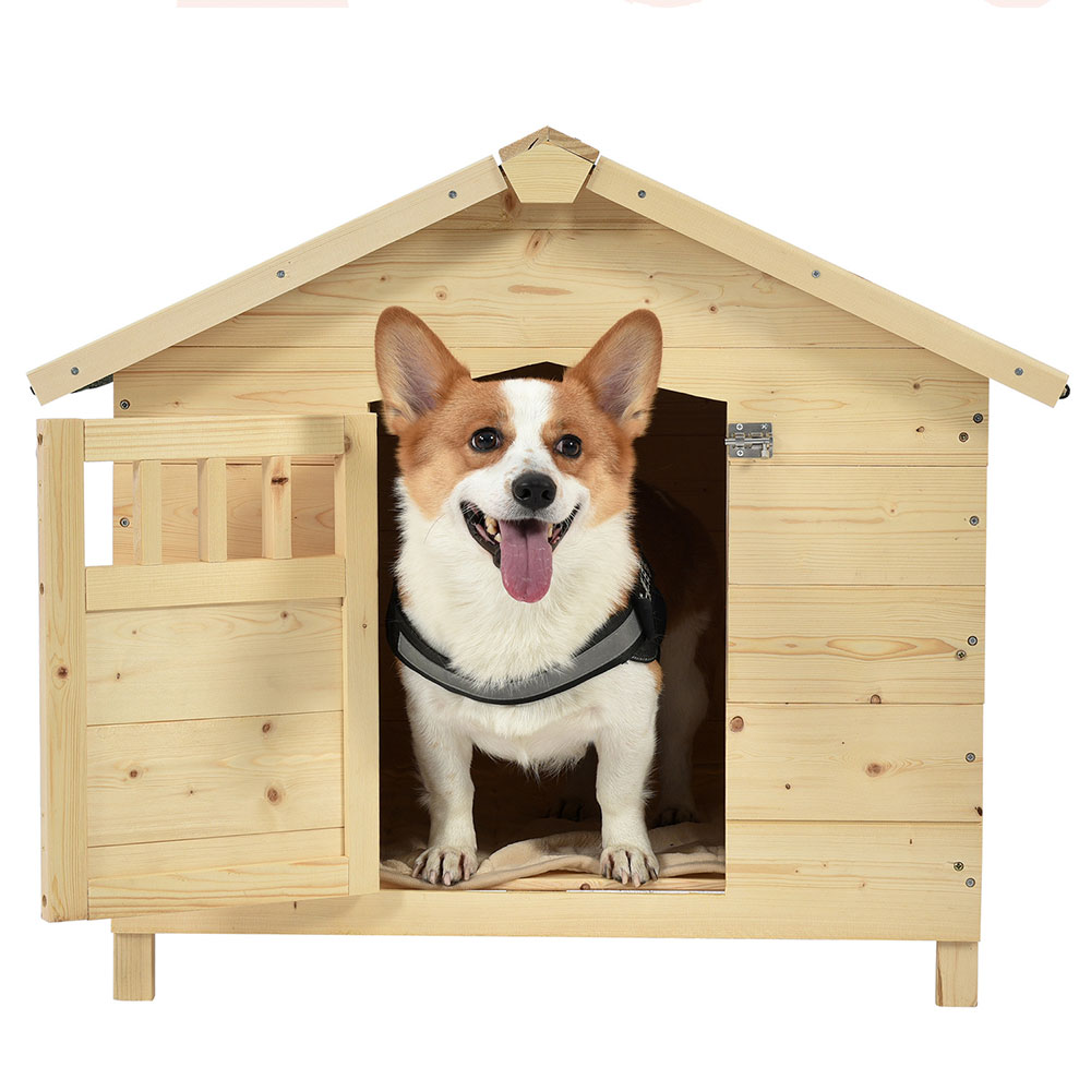 楽天市場】犬小屋 ペットハウス ペットケージ sサイズ 木製 天然木 犬