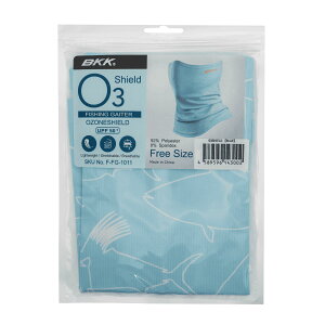 BKK O3shield Water Blue FISHING GAITER OZONE SHIELD Ap FreeSize r[P[P[